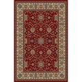 Concord Global Trading Concord Global 49004 3 ft. 11 in. x 5 ft. 7 in. Jewel Voysey - Red 49004